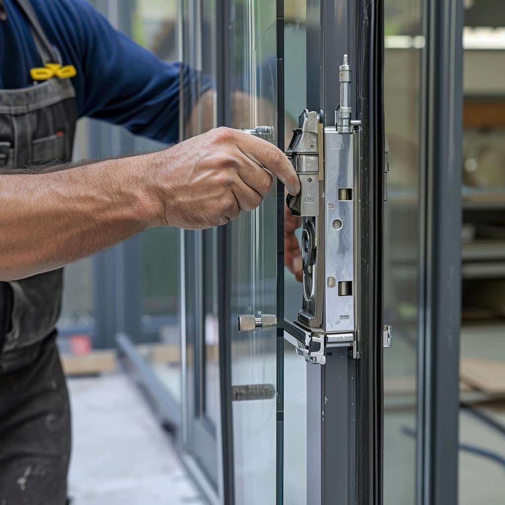 Aprenda a instalar uma porta de vidro pivotante como um mestre do acabamento.