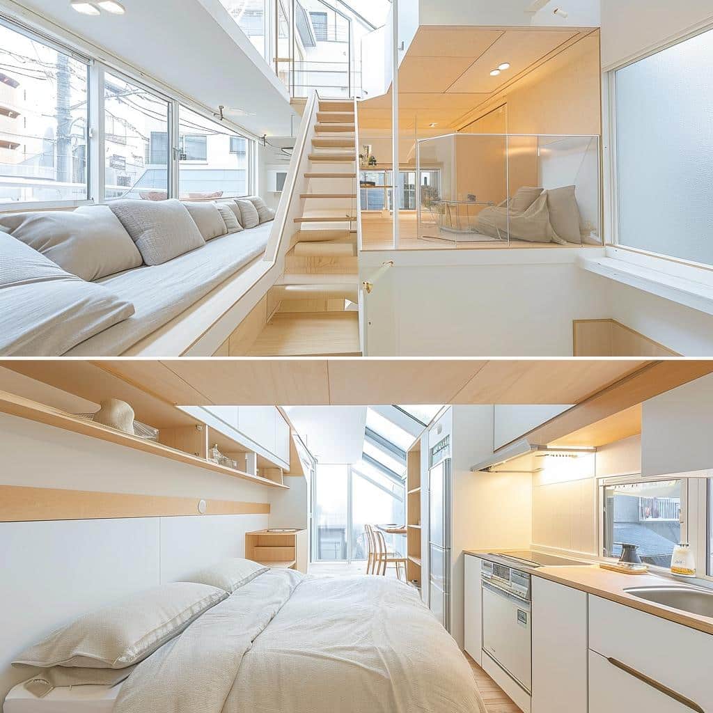 Transforma uma casa japonesa estreita em um lar inovador no coração de Tóquio. 1 Transforma uma casa japonesa estreita em um lar inovador no coração de Tóquio.