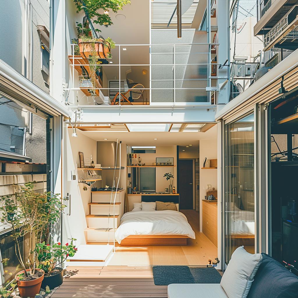 Transforma uma casa japonesa estreita em um lar inovador no coração de Tóquio. 2 Transforma uma casa japonesa estreita em um lar inovador no coração de Tóquio.