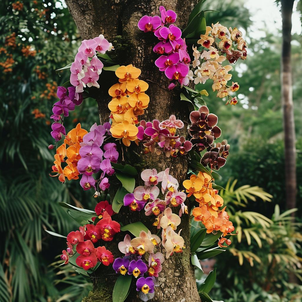 Como Plantar Orquídeas em Árvores e Criar Um Espaço Naturalmente Belo 1 como plantar orquideas em arvores