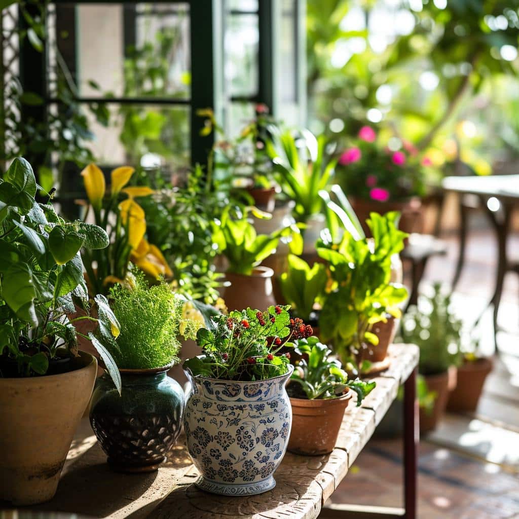 Horta em Vasos: Como Organizar e Cultivar Diversos Alimentos 1 horta em vasos