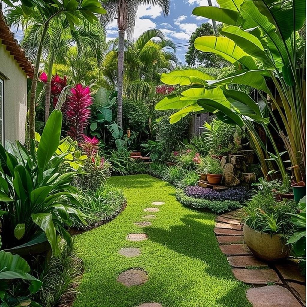 jardim simples