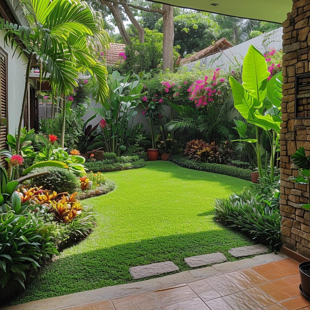 Jardim Simples: Dicas para Criar Um Espaço Verde Sem Complicações 3 jardim simples