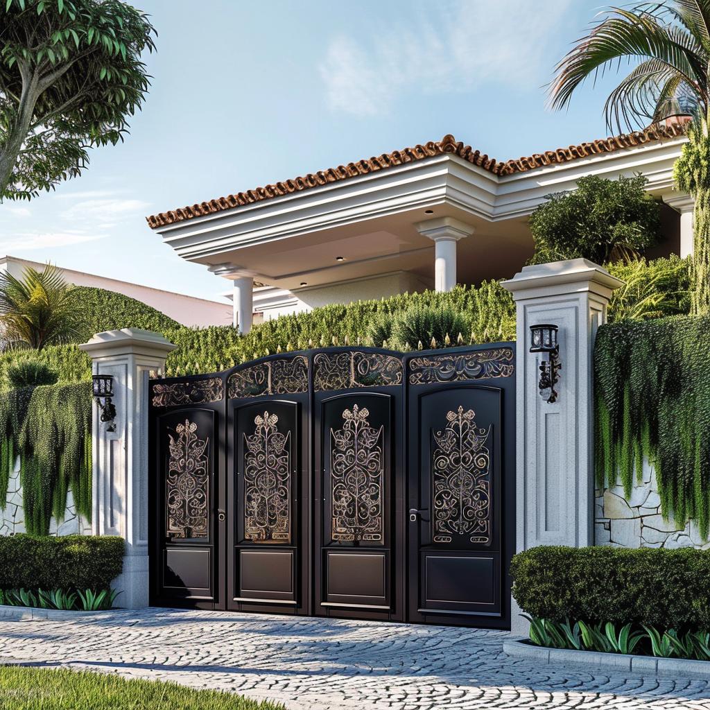 Modelos de Portões: 5 Tendências que Vão Valorizar Sua Casa 1 modelos de portões