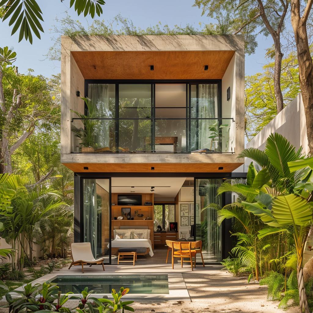 Descubra como uma mini-casa com 3 metros de frente consegue ser um lar encantador. 2 Mostra incrível: Transforma mini-casa em um lar encantador.