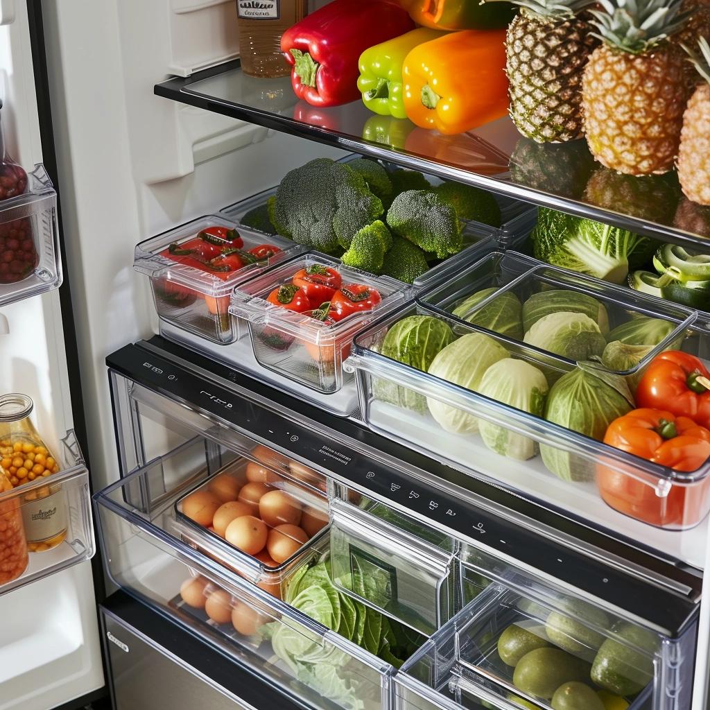 Transforme a organização da sua geladeira com produtos inovadores.