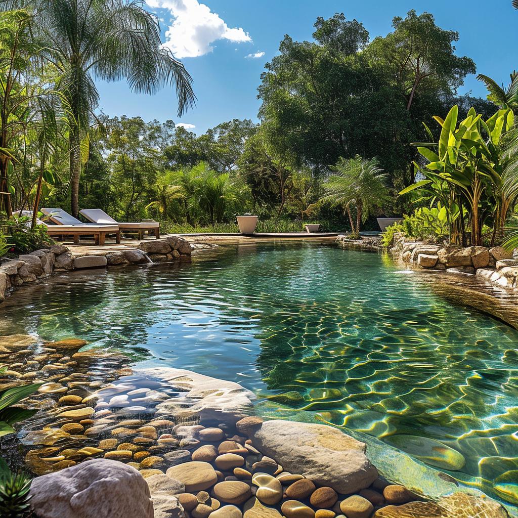 piscina natural residencial