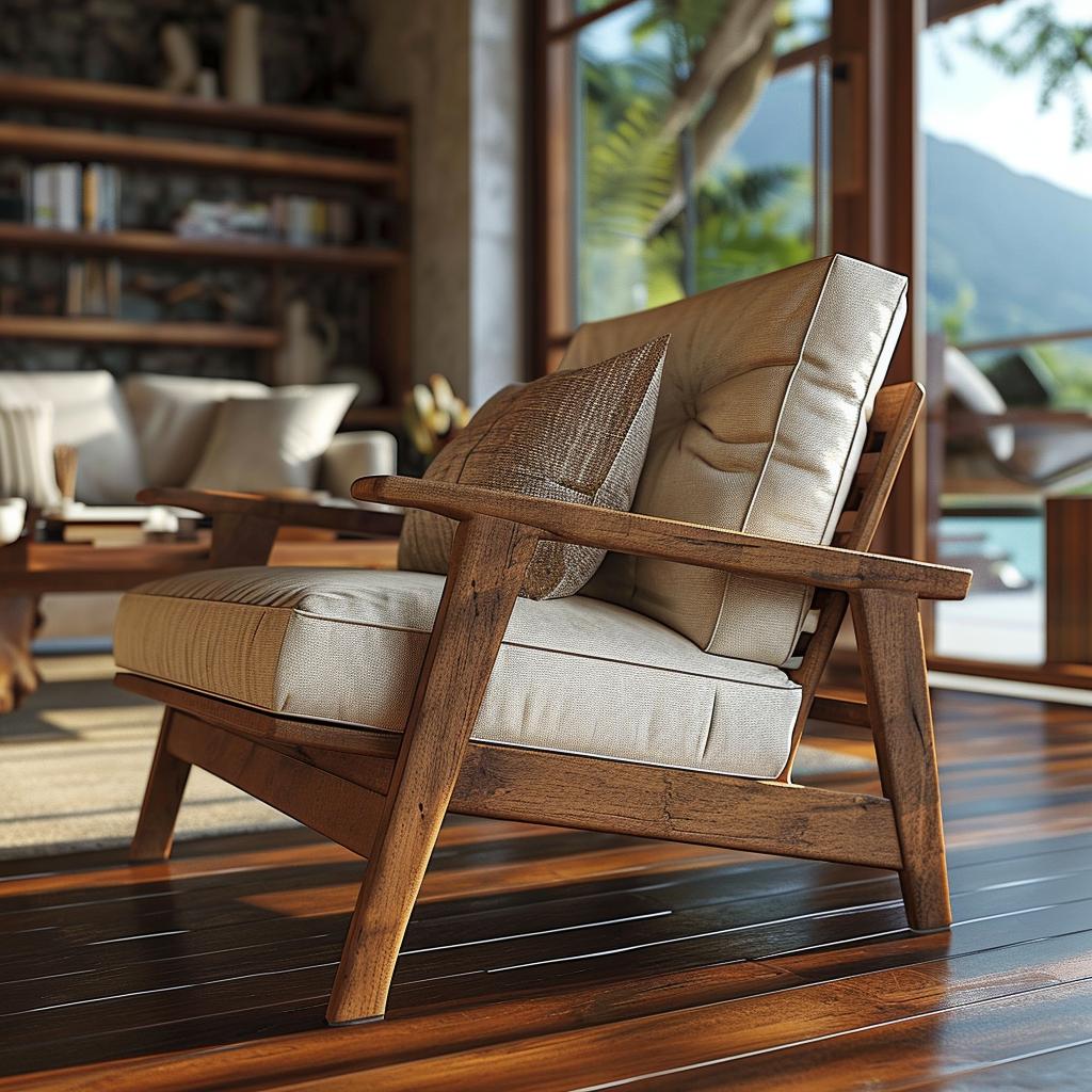 Poltrona De Madeira: 5 Sugestões Para Conforto E Estilo. 4 poltrona de madeira