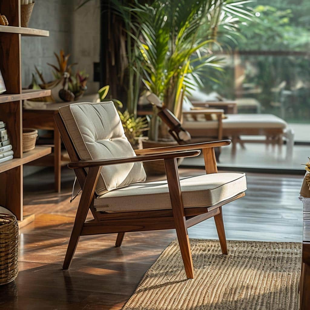Poltrona De Madeira: 5 Sugestões Para Conforto E Estilo. 1 poltrona de madeira