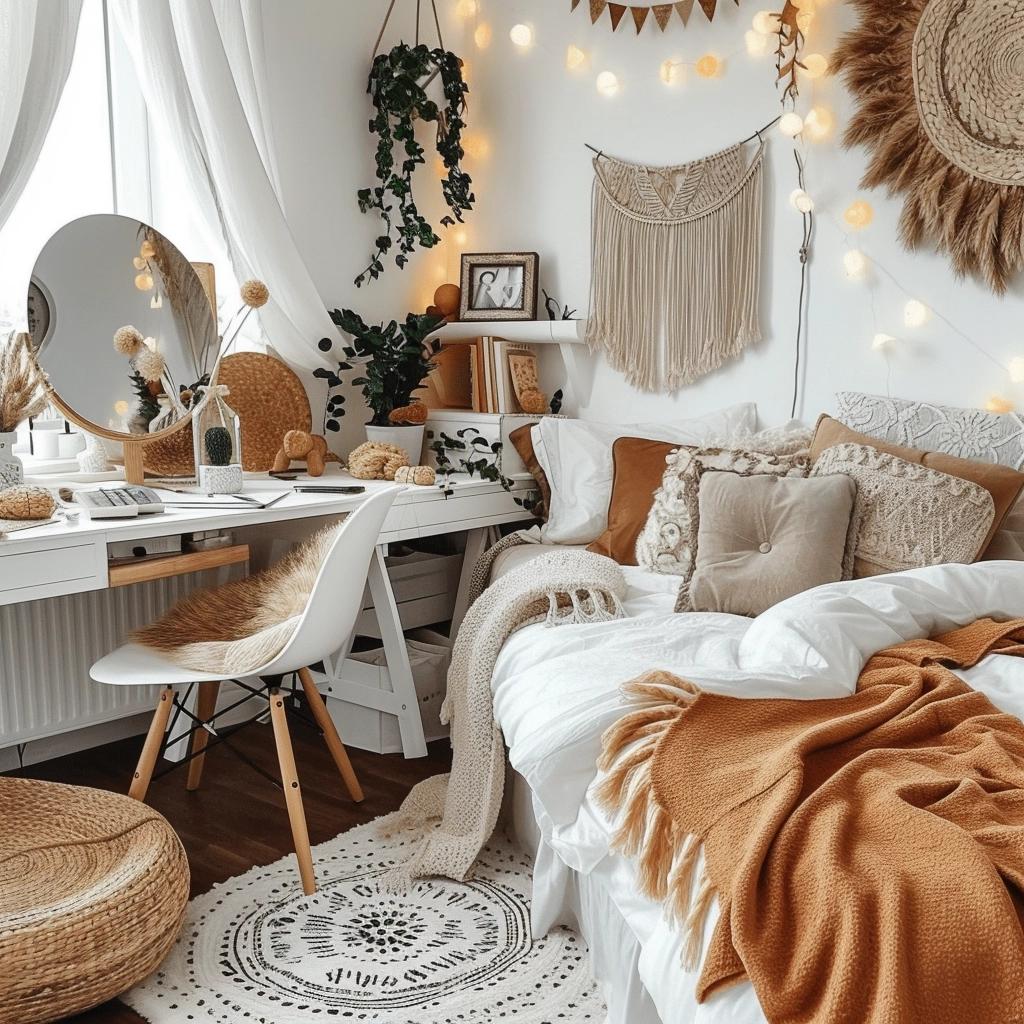 Quarto com Móveis Usados: 5 Dicas para Unir Sustentabilidade e Charme. 1 quarto decorado com móveis usados