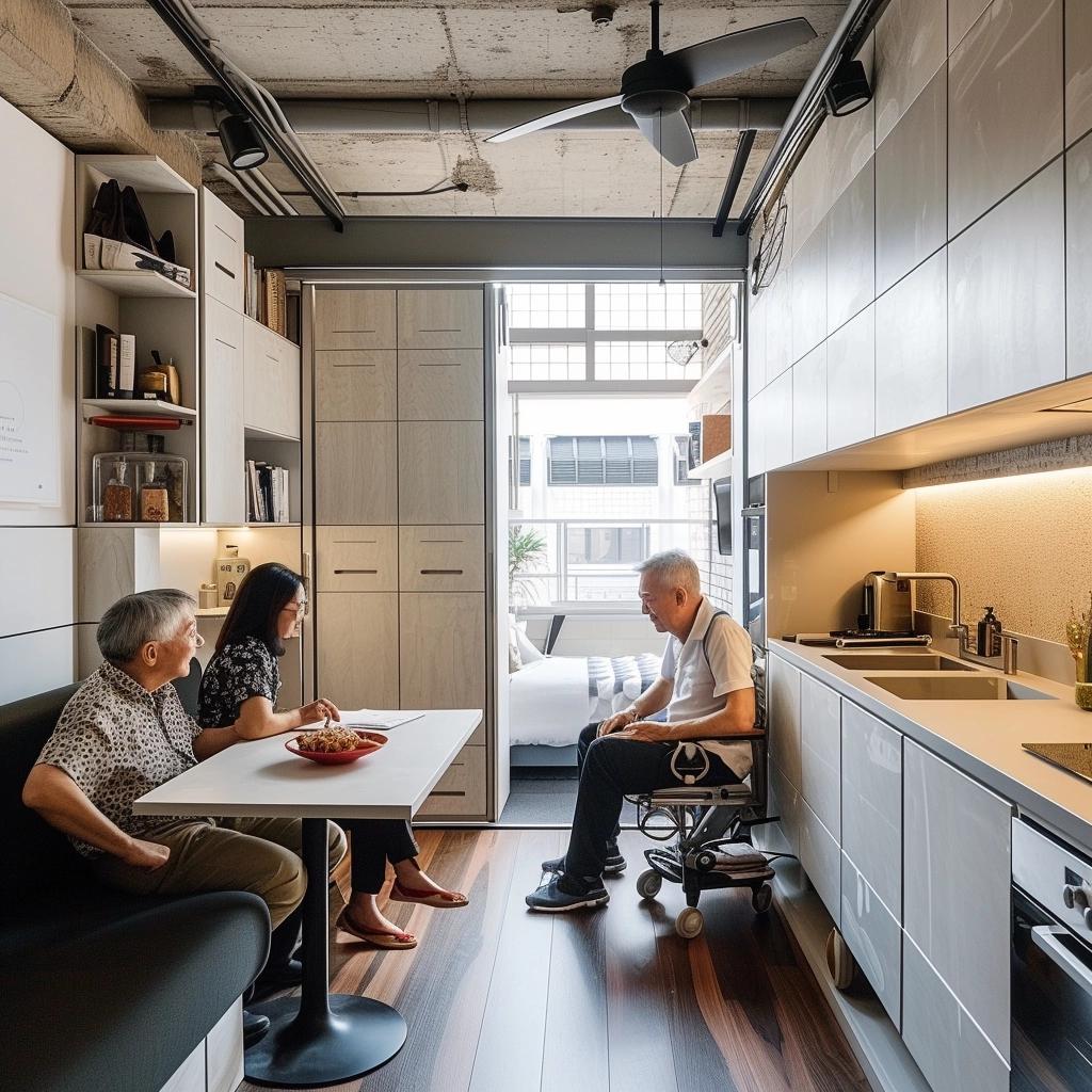 Transformando 38m² em sonho para quem deseja reduzir espaço. Inspiração criativa. 1 Transformando 38m² em sonho para quem deseja reduzir espaço. Inspiração criativa.