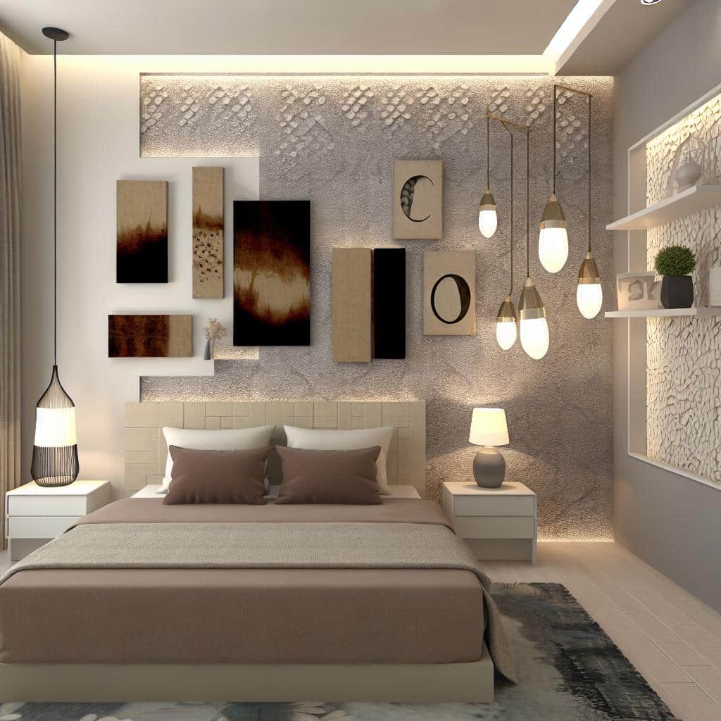 5 Dicas para Decorar a Parede Atrás da Sua Cama. 1 5 dicas de como decorar a parede atras da sua cama