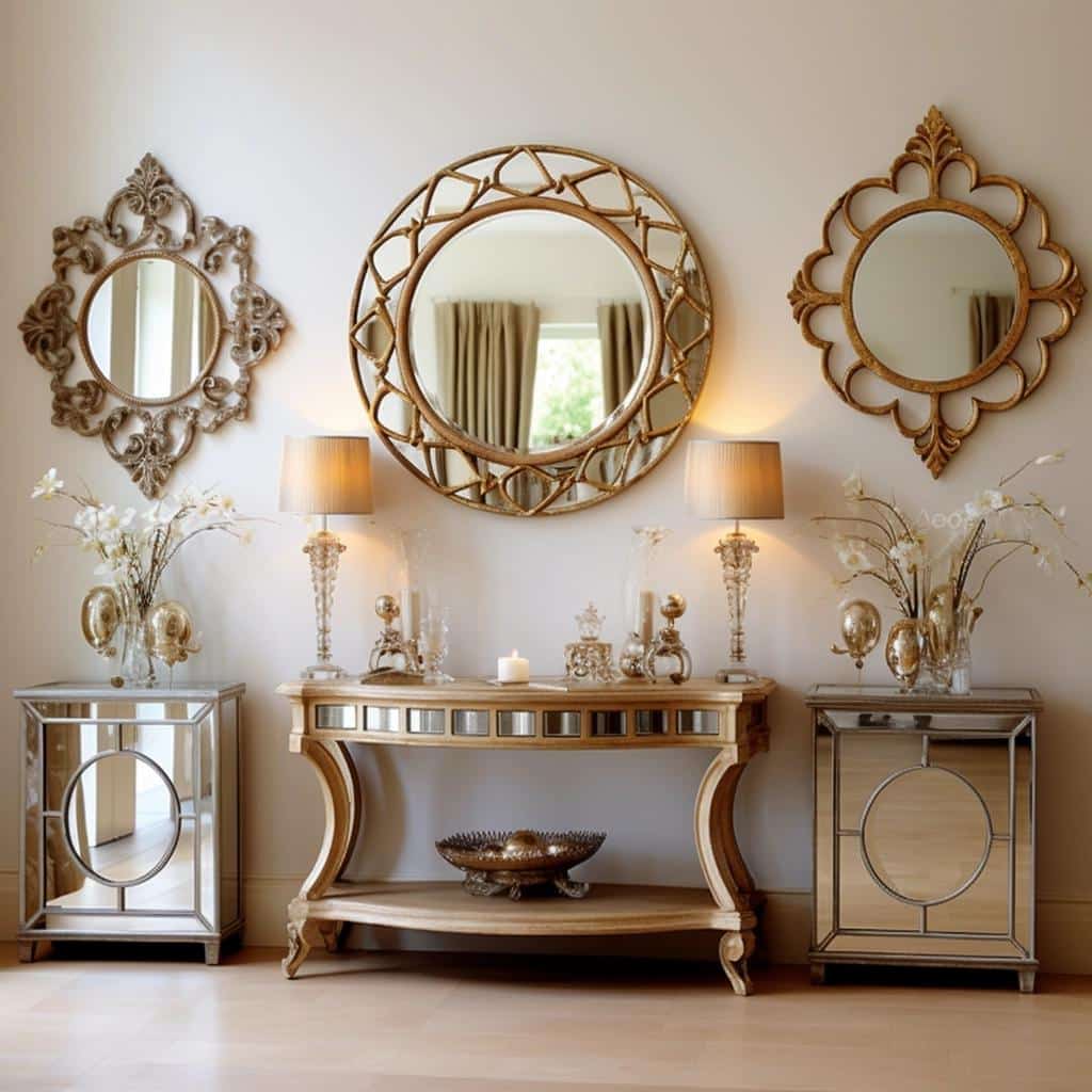 Espelhos Decorativos para Hall de Entrada: 5 Estilos que Encantam 1 Espelhos Decorativos para Hall de Entrada: 5 Estilos que Encantam