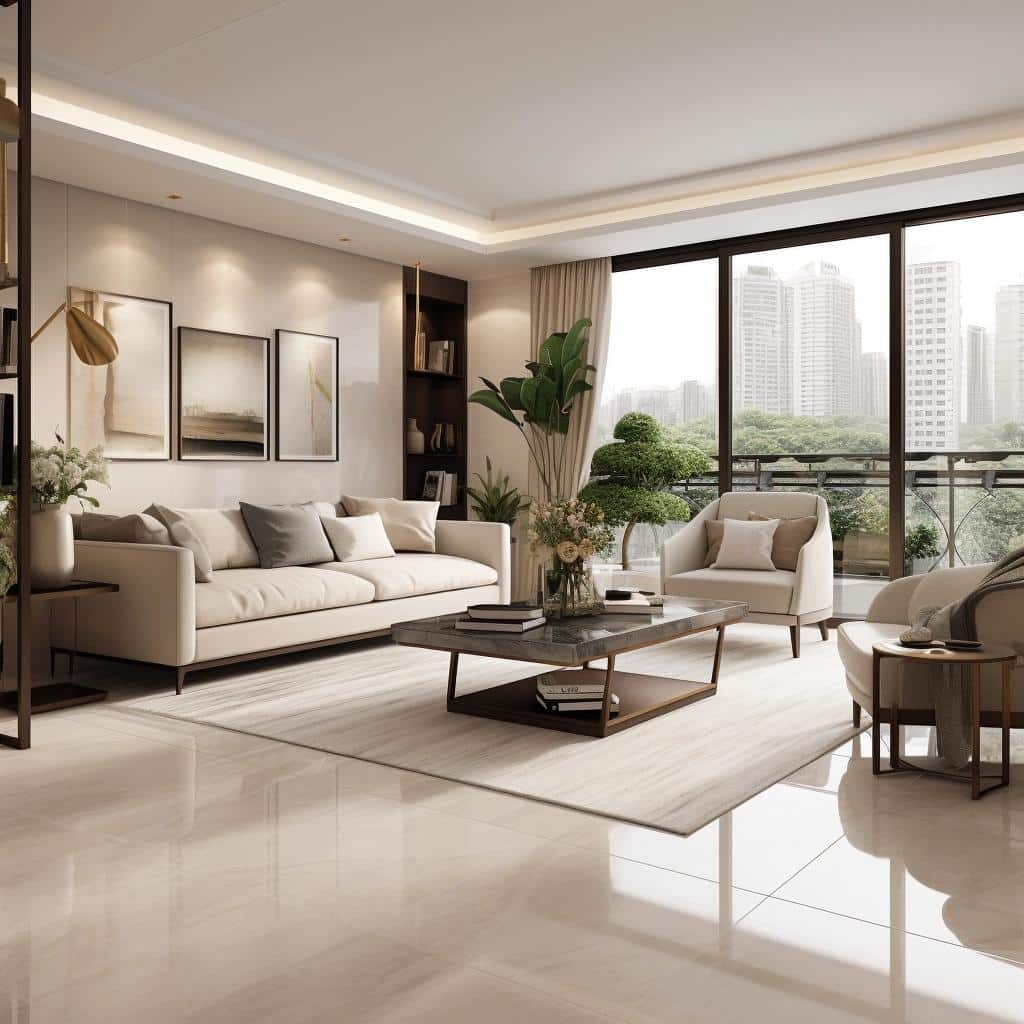 Porcelanato para Sala: Dicas para um Ambiente Acolhedor 1 Porcelanato para Sala: Dicas para um Ambiente Acolhedor