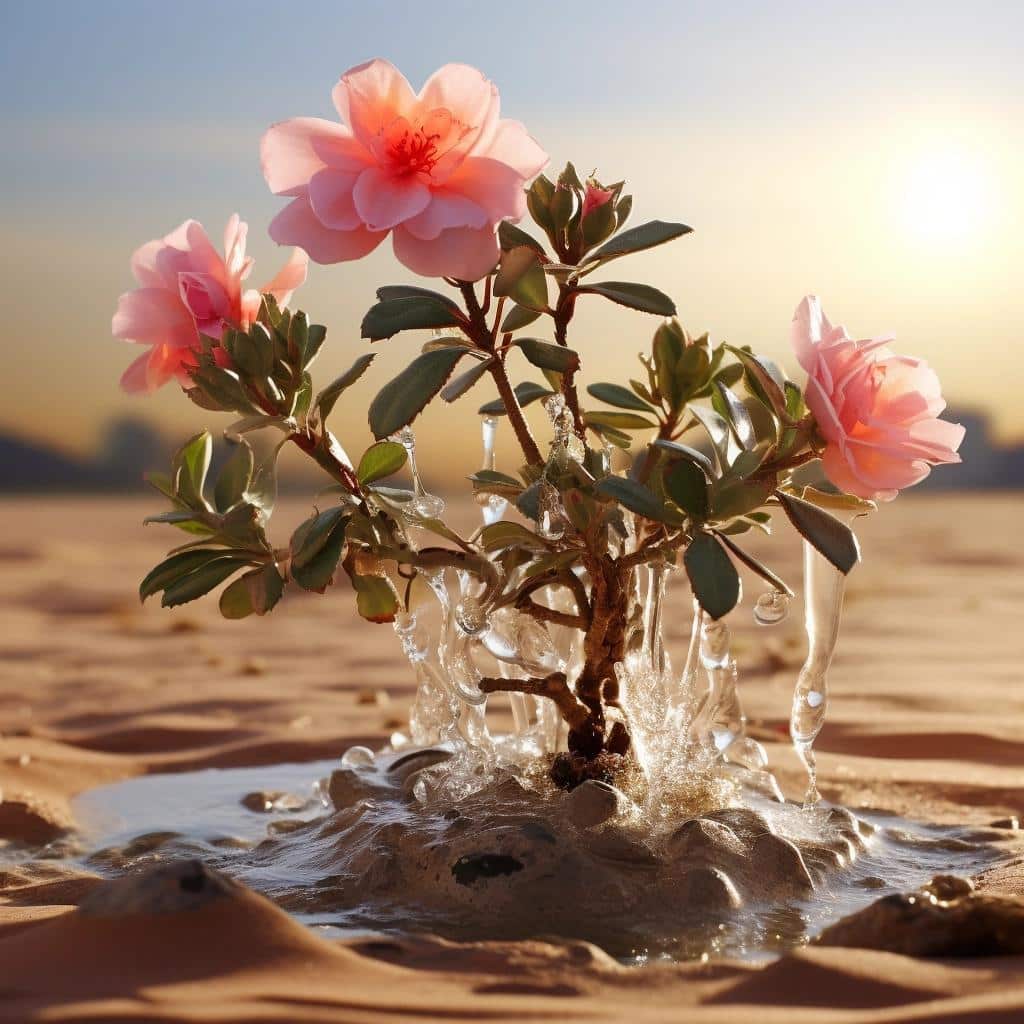 Rosa do Deserto: Dicas de Rega para Uma Planta Saudável 3 como regar rosa do deserto
