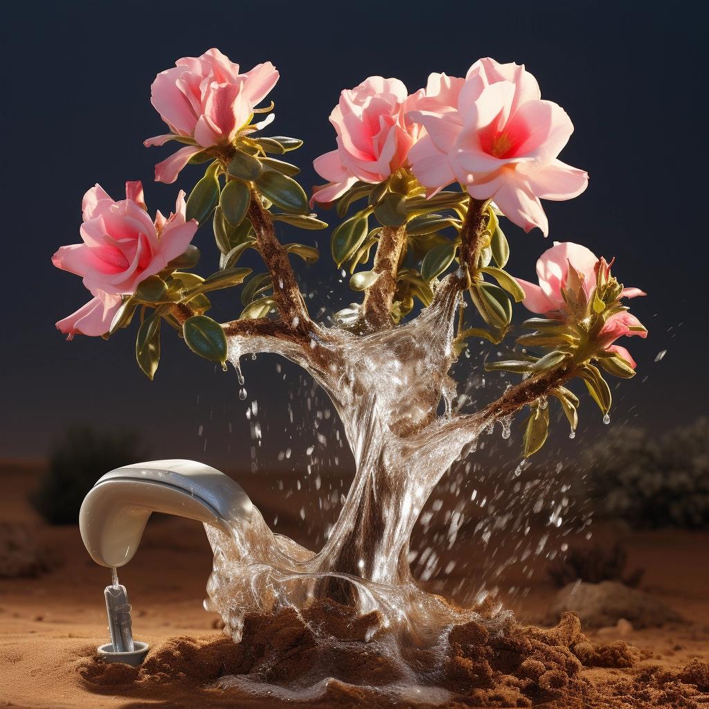 Rosa do Deserto: Dicas de Rega para Uma Planta Saudável 2 como regar rosa do deserto
