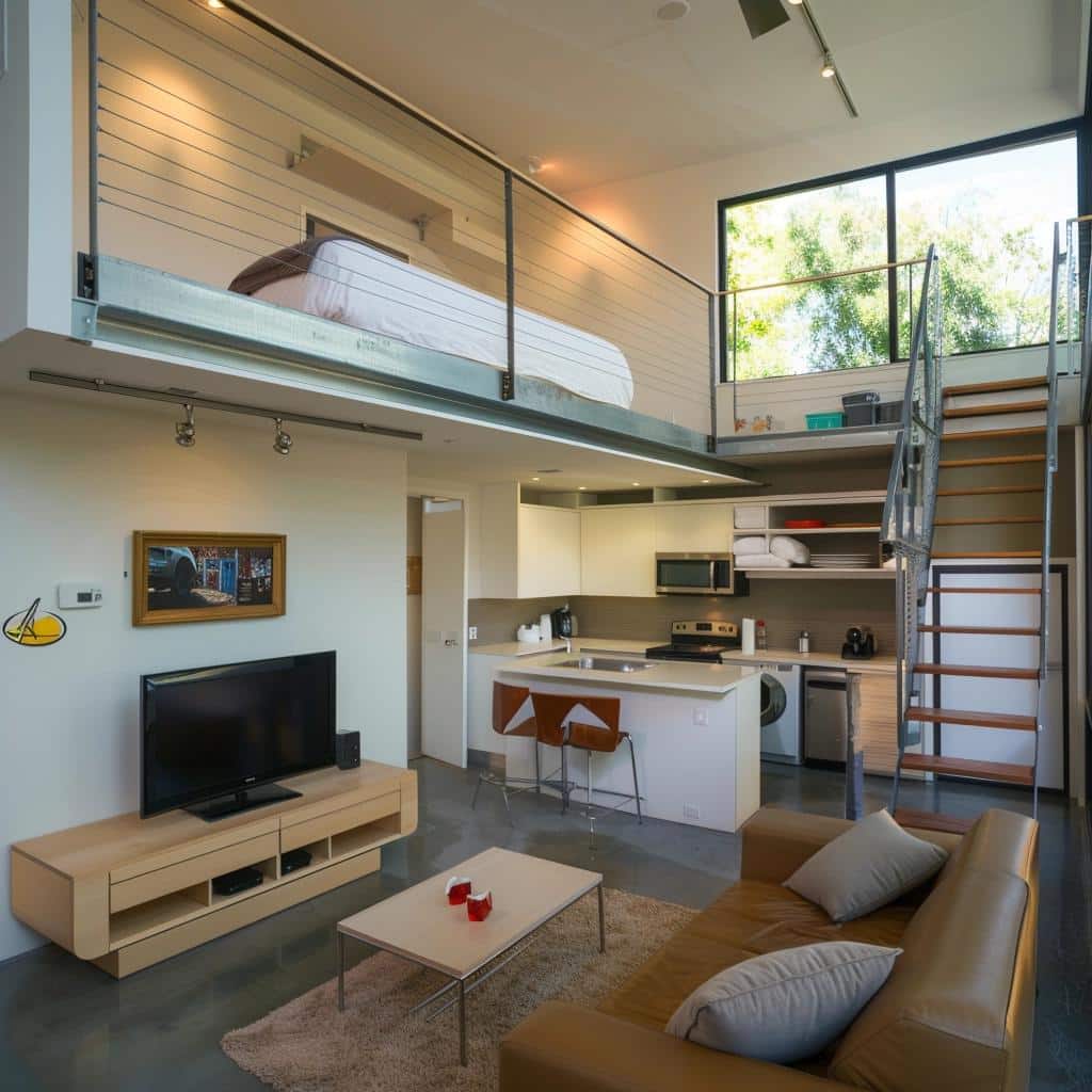 Descubra os 3 Lofts com Mezanino: Transformação Espaço Pequeno em Pura Inspiração. 2 Descubra os 3 Lofts com Mezanino: Transformação Espaço Pequeno em Pura Inspiração.