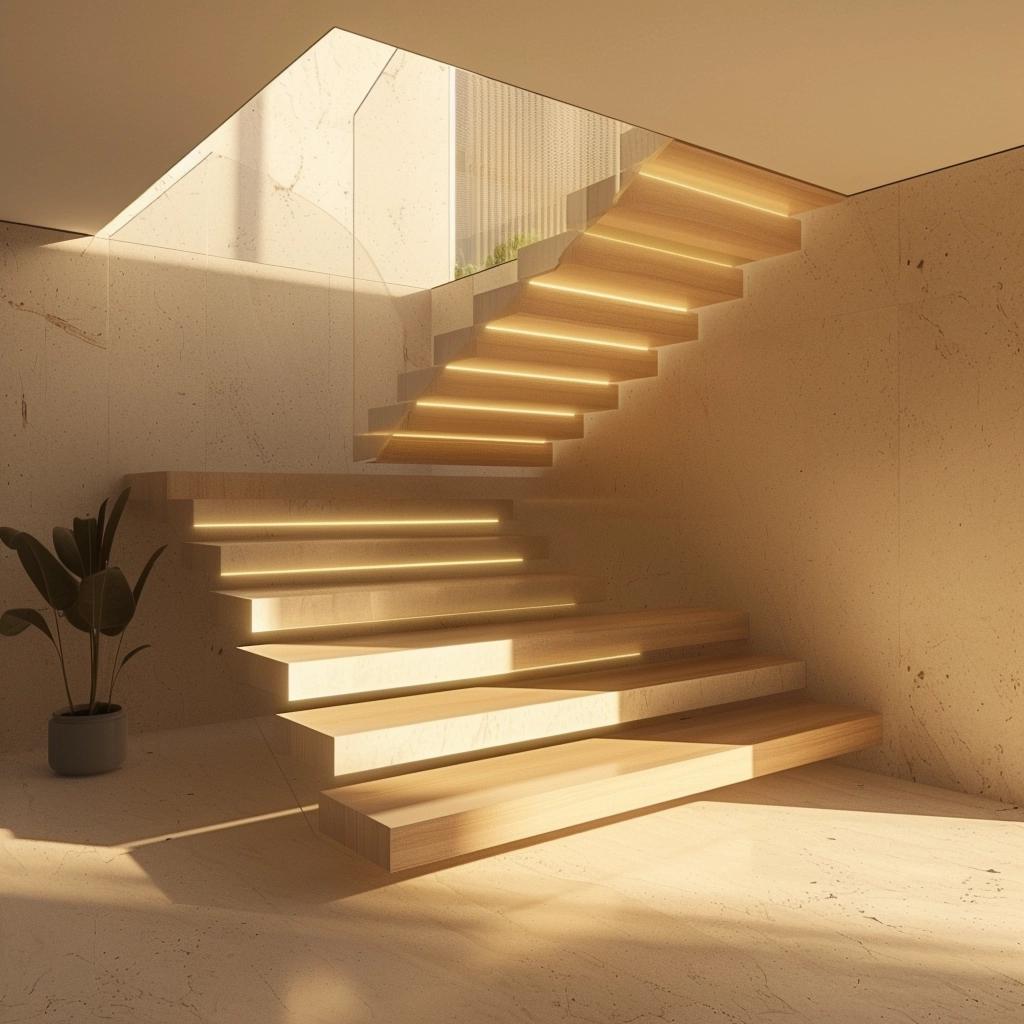 escadas modernas