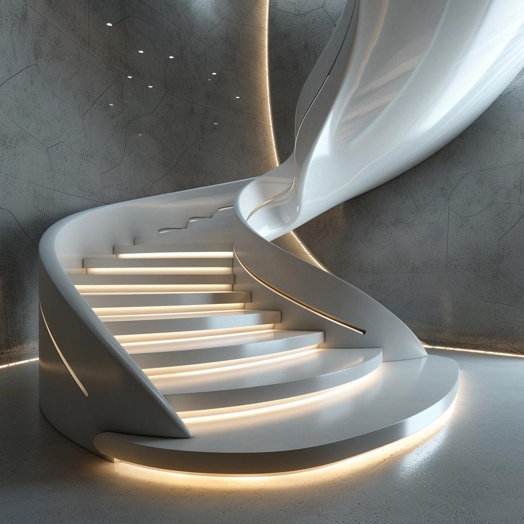 Escadas Modernas: 5 Designs Inovadores Para Sua Casa 24 escadas modernas