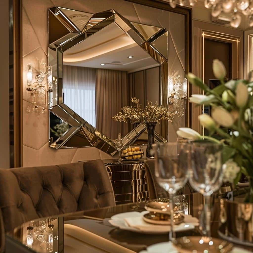 Espelho Bronze: 5 Modelos Para Adicionar Um Toque Vintage à Decoração. 27 espelho bronze