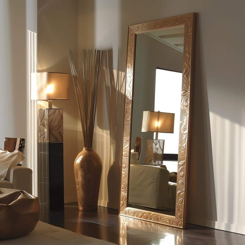 Espelho Bronze: 5 Modelos Para Adicionar Um Toque Vintage à Decoração. 26 espelho bronze