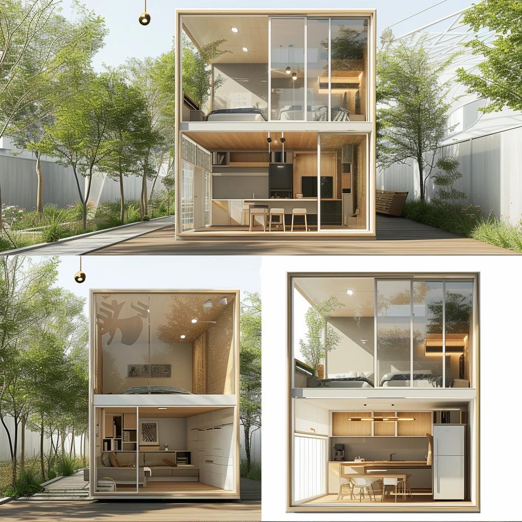 Mostra mini casa 5x5 transformada. Técnicas criativas para se inspirar. 1 Mostra mini casa 5x5 transformada. Técnicas criativas para se inspirar.