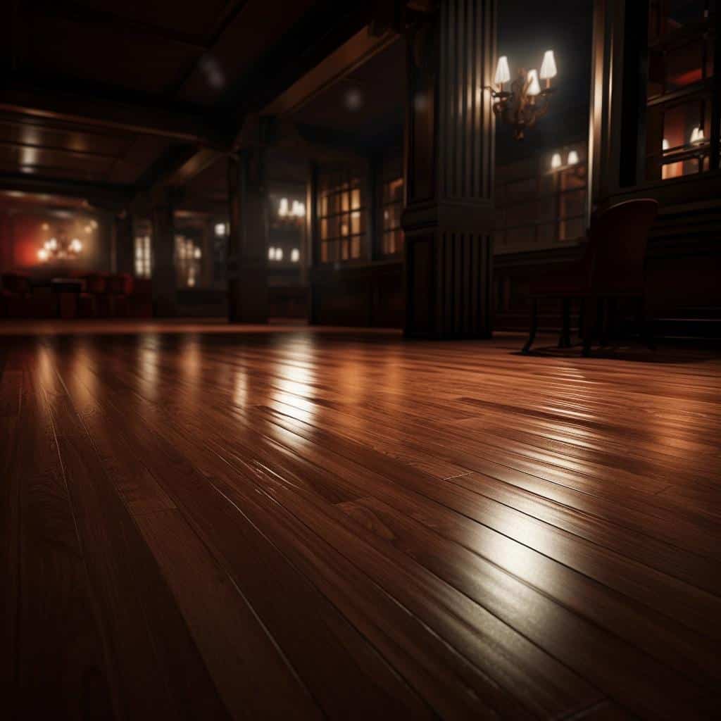 piso que imita madeira