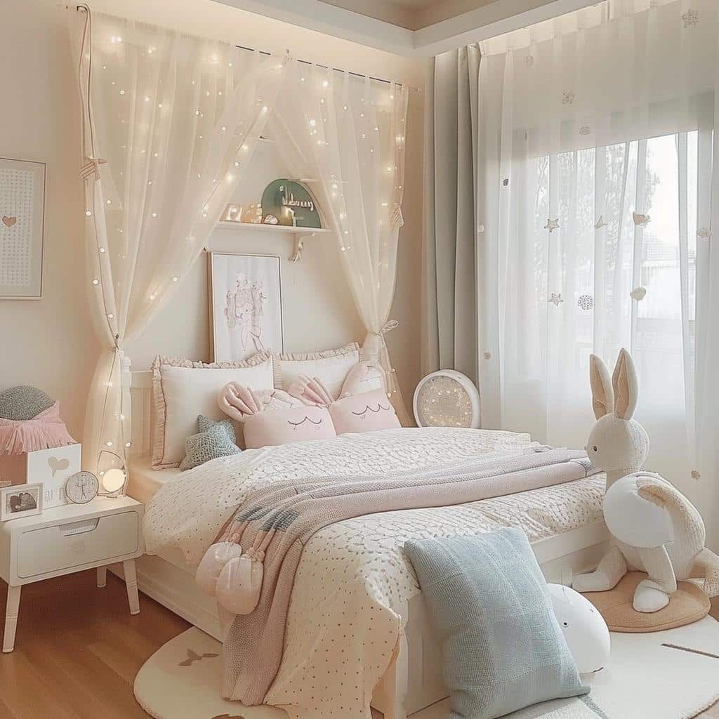 quarto infantil feminino simples