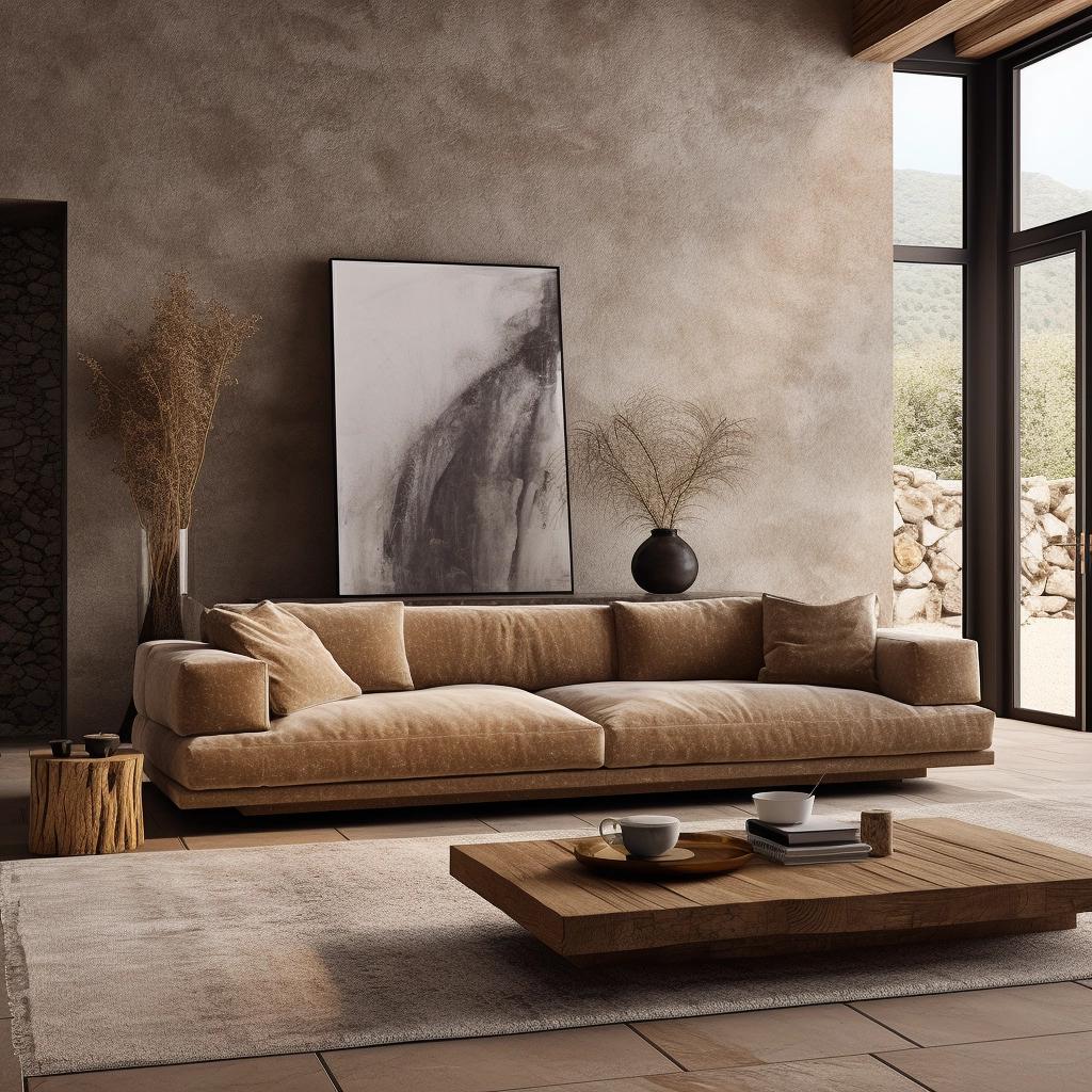 Sofá de Alvenaria: 5 Ideias Para Incorporar Durabilidade e Estilo na Sala. 14 sofá de alvenaria