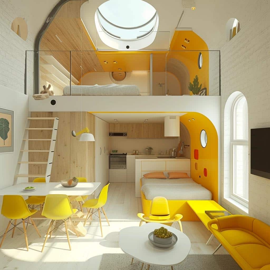 Transformação de Sobrado em Londres revela como otimizar 40m² com criatividade.