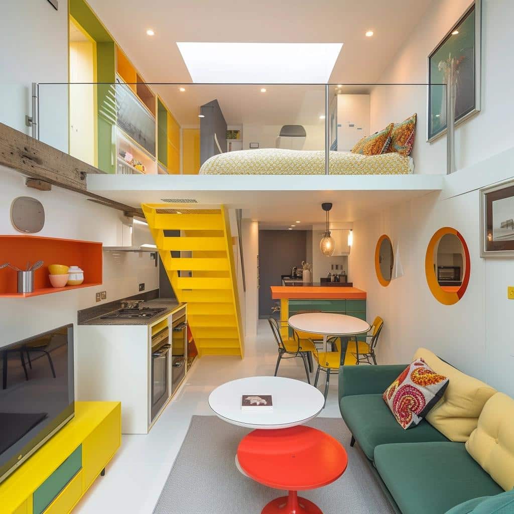Transformação de Sobrado em Londres revela como otimizar 40m² com criatividade.