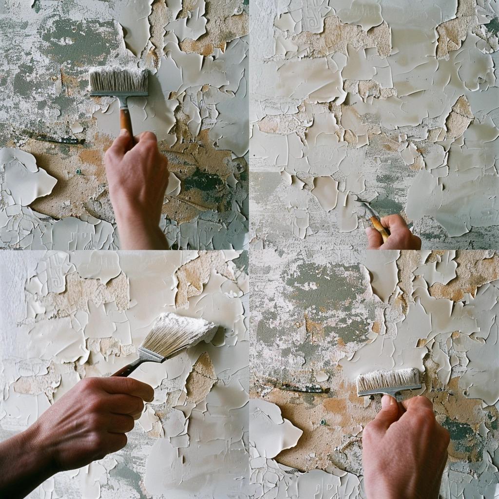 Transformando paredes descascadas em arte, descubra técnicas inspiradoras.