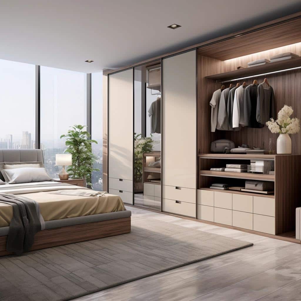 Como o armario de quarto modulado pode unir beleza e economia de espaço 23 Como o armario de quarto modulado pode unir beleza e economia de espaço