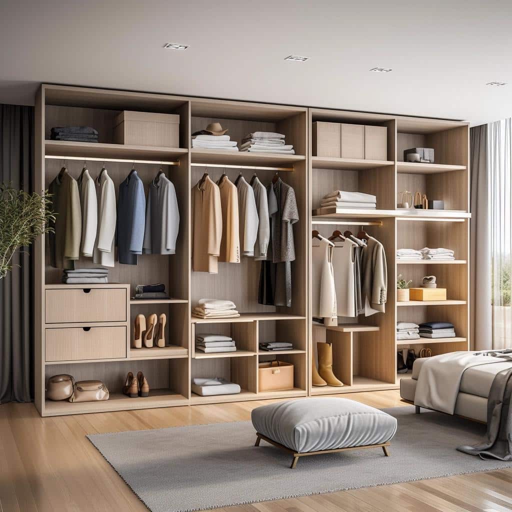 Como o armario de quarto modulado pode unir beleza e economia de espaço 1 Como o armario de quarto modulado pode unir beleza e economia de espaço