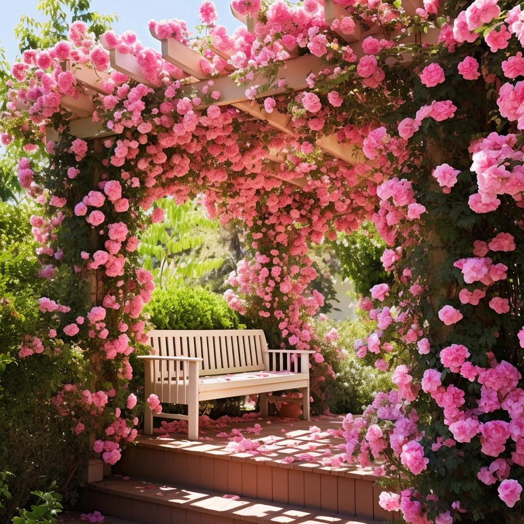 Cultive Beleza Rosa Trepadeira para um Pergolado Deslumbrante 1 Cultive Beleza Rosa Trepadeira para um Pergolado Deslumbrante