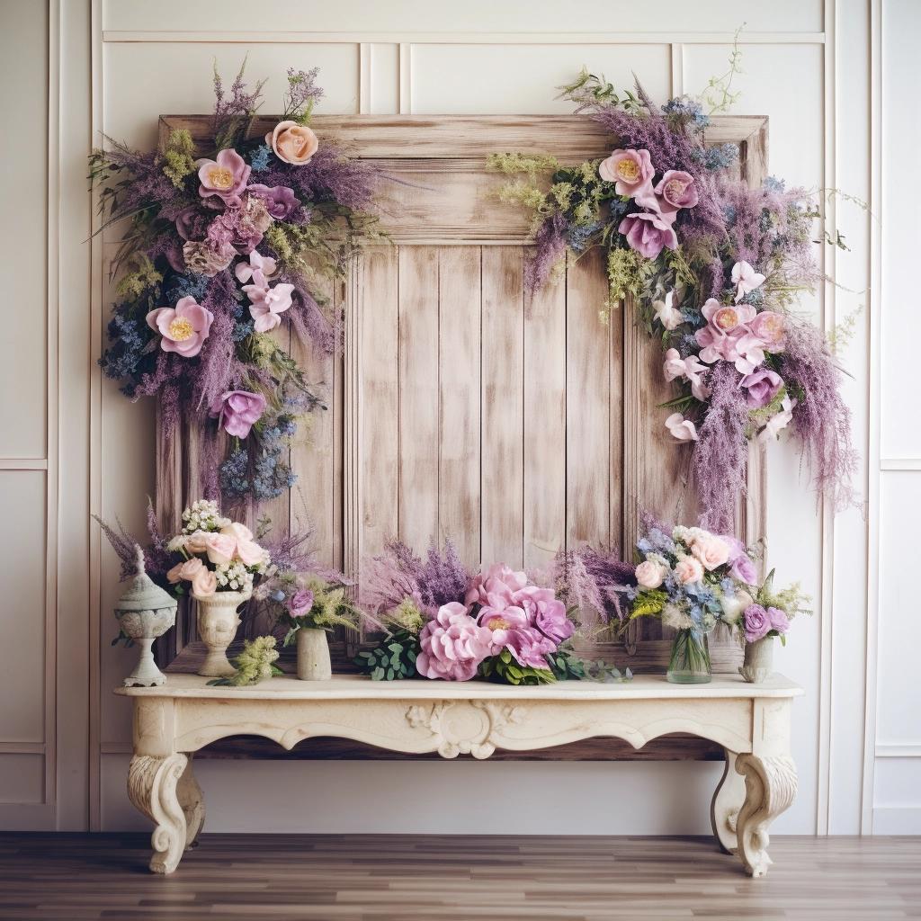 Decoração Natural: Painel de Madeira com Flores para seu Lar 25 Decoração Natural: Painel de Madeira com Flores para seu Lar