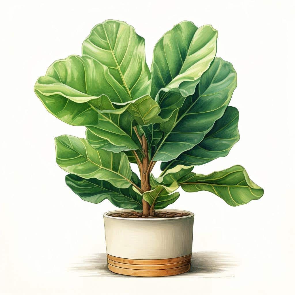 Ficus Lyrata: Como Cultivar Esta Planta Tendência em Casa 3 ficus lyrata