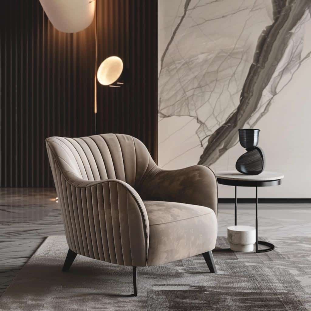 Top 10 Inspirações Surpreendentes de Poltronas Inspiradas em Costelas. 19 poltrona costela