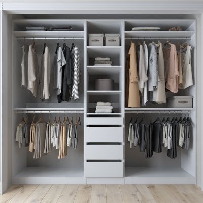 Espaço e Estilo Planejando um Quarto com Closet Perfeito