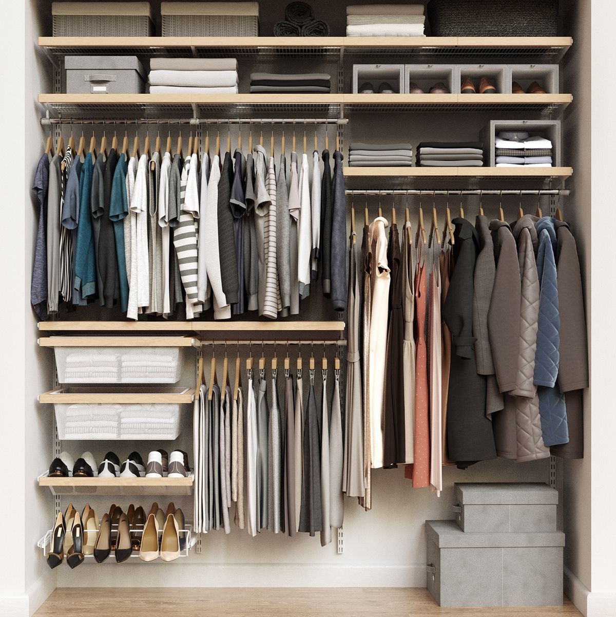 Espaço e Estilo Planejando um Quarto com Closet Perfeito