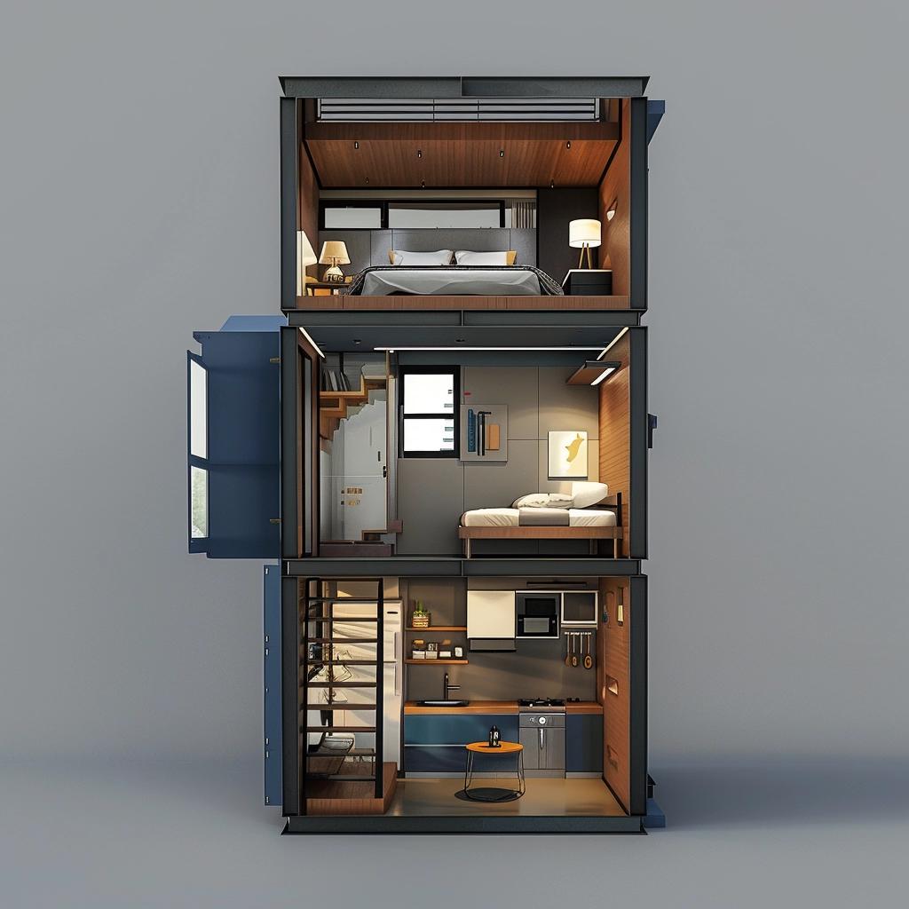 Você acreditaria se eu dissesse que essa casa de 3x8m é perfeita para famílias com 2 quartos?. 1 Você acreditaria se eu dissesse que essa casa de 3x8m é perfeita para famílias com 2 quartos?.
