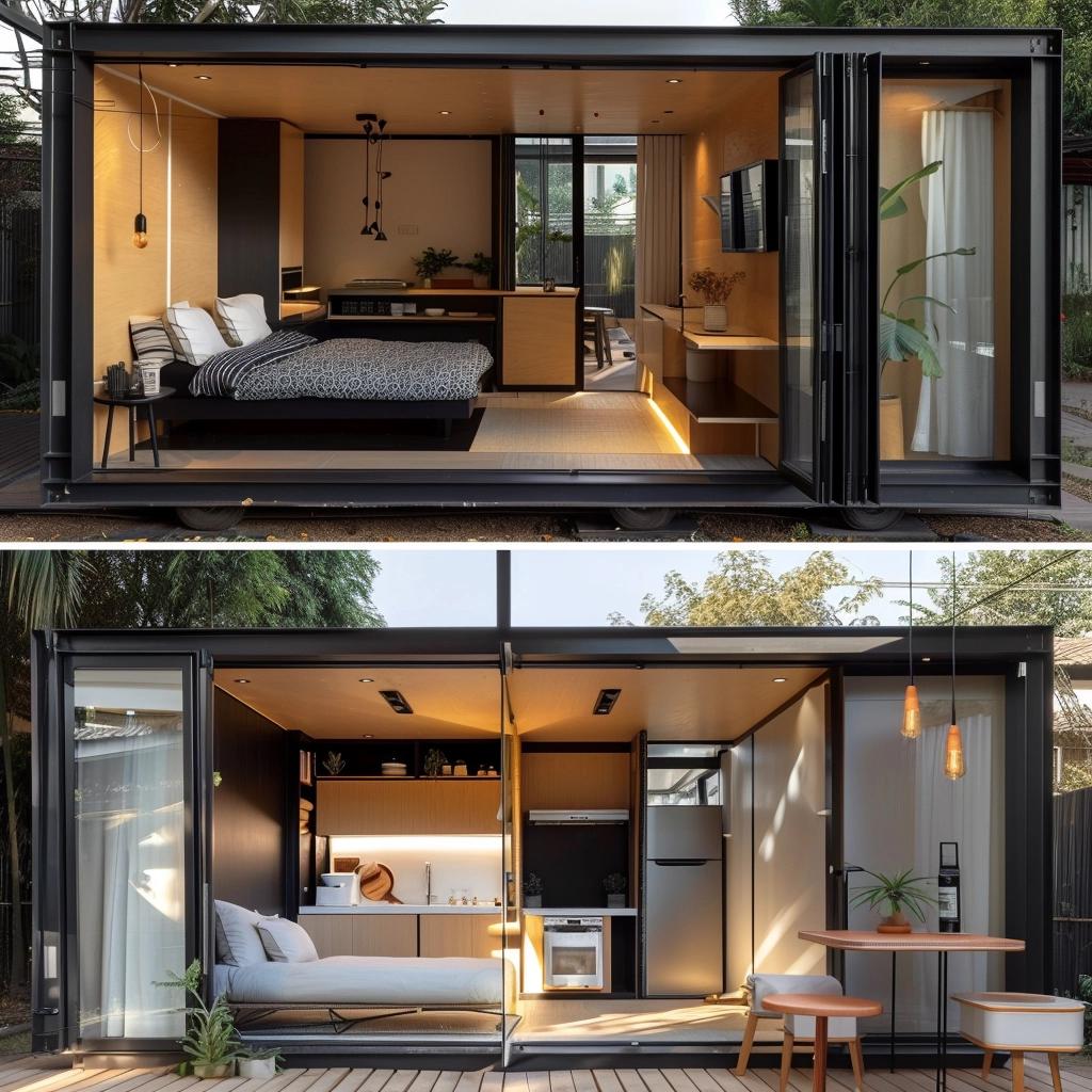 Você não acreditará no que cabe dentro desta mini casa de 3x6m! O segredo para uma vida mais feliz e minimalista.