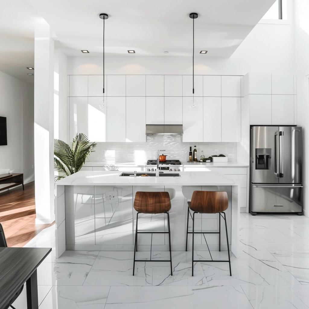 Cozinhas Brancas: 5 Dicas para Criar Ambientes Luminosos e Elegantes 1 cozinhas brancas