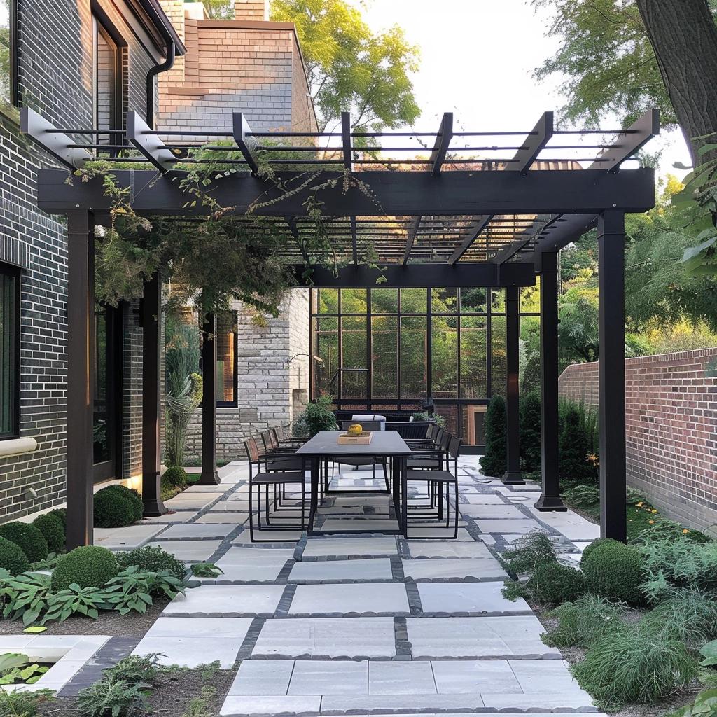 Descubra os Segredos do Pergolado de Ferro que Transformam Seu Jardim em Elegância Industrial. 26 Descubra os Segredos do Pergolado de Ferro que Transformam Seu Jardim em Elegância Industrial.