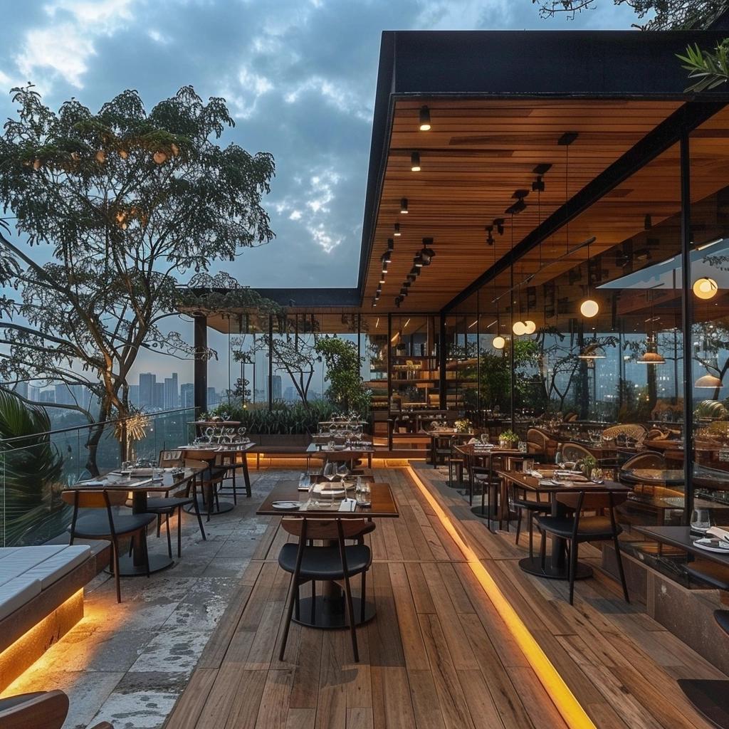 Conheça os 5 restaurantes com a melhor vista em São Paulo .