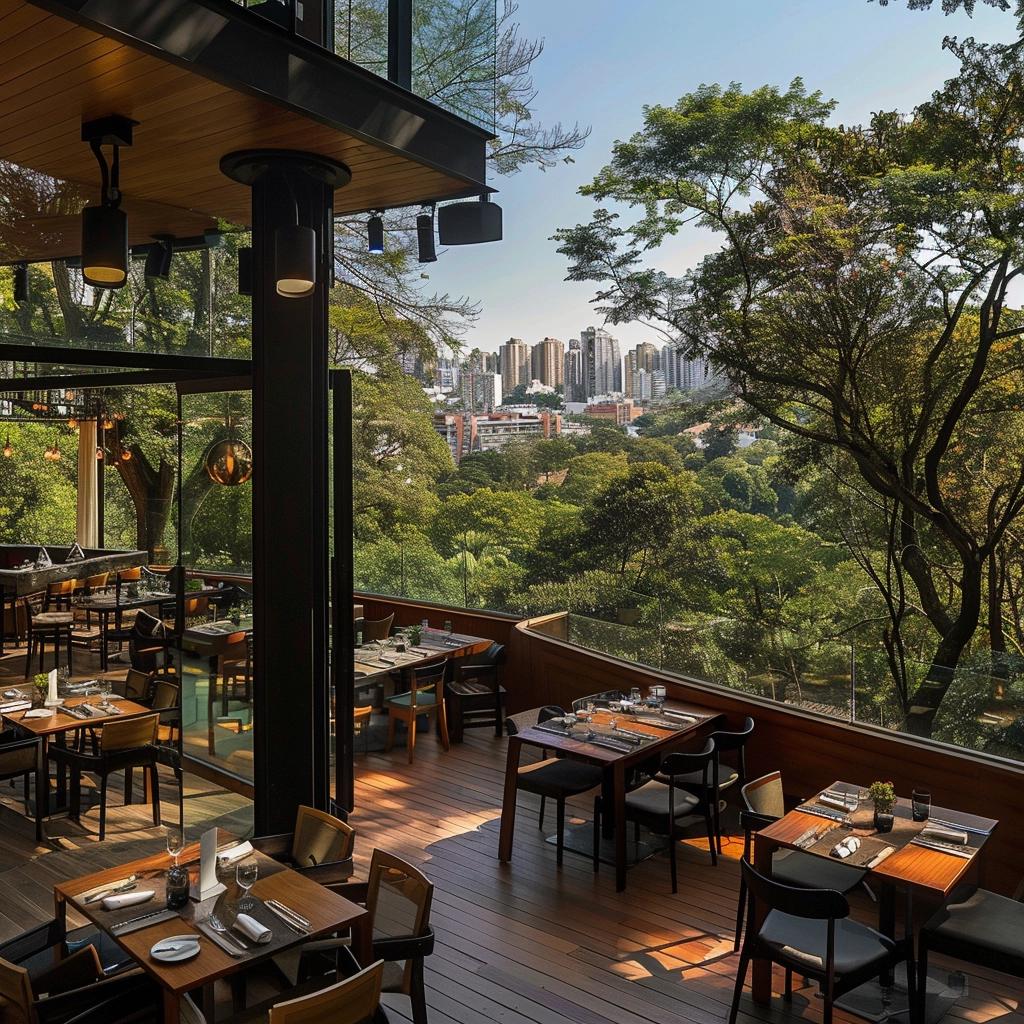 Conheça os 5 restaurantes com a melhor vista em São Paulo .