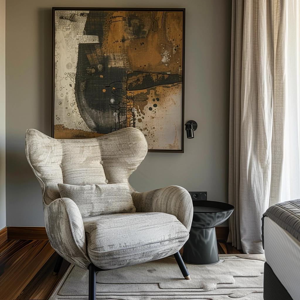 Tendência inesperada: Descubra os segredos de decorar seu quarto com a poltrona perfeita. 23 poltrona para quarto
