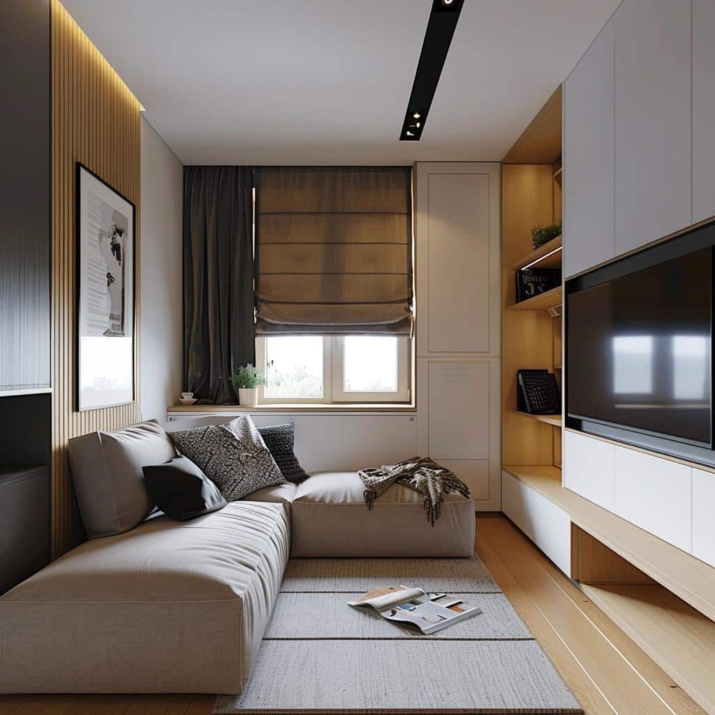 Quitinetes compactas: os segredos para uma decoração surpreendente e espaços otimizados. 10 Quitinetes compactas: os segredos para uma decoração surpreendente e espaços otimizados.