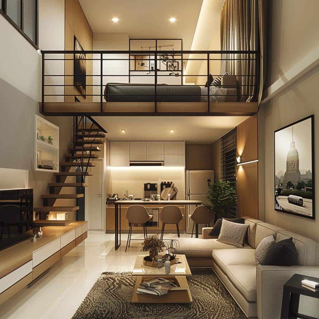 5 dicas incríveis para transformar sua kitnet em um loft elegante e surpreendente. 3 5 dicas incríveis para transformar sua kitnet em um loft elegante e surpreendente.
