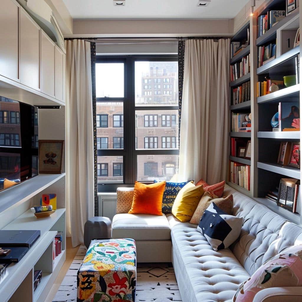 6 Maneiras de Ampliar Sua Sala de Apartamento Pequeno com Decoração 2 6 Maneiras de Ampliar Sua Sala de Apartamento Pequeno com Decoração